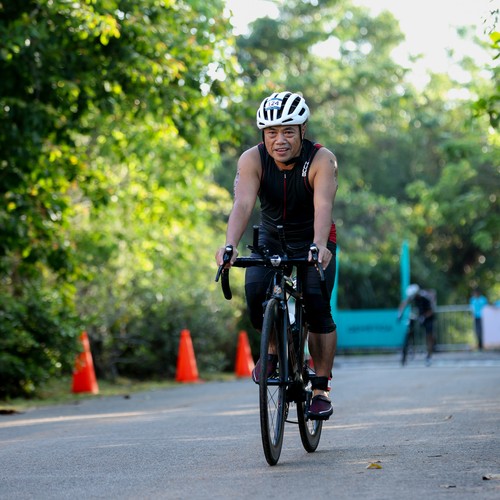 Race photo from Belitung Multisport Festival