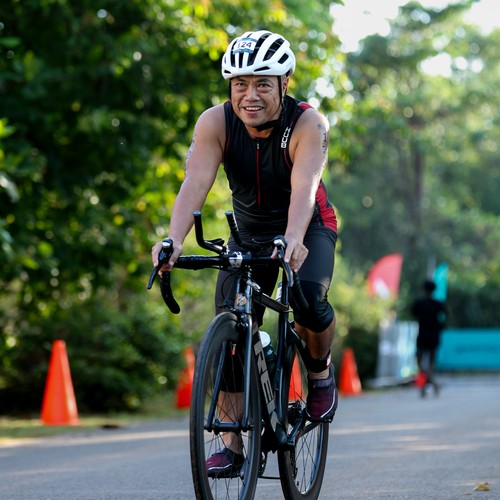 Race photo from Belitung Multisport Festival