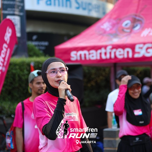 Race photo from SMARTFREN RUN 2026 VIBES