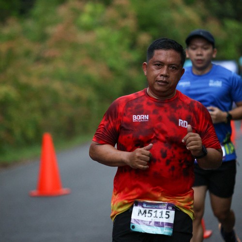 Race photo from Belitung Multisport Festival