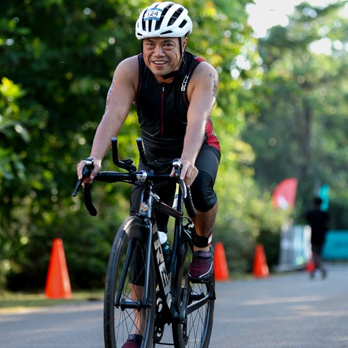 Race photo from Belitung Multisport Festival
