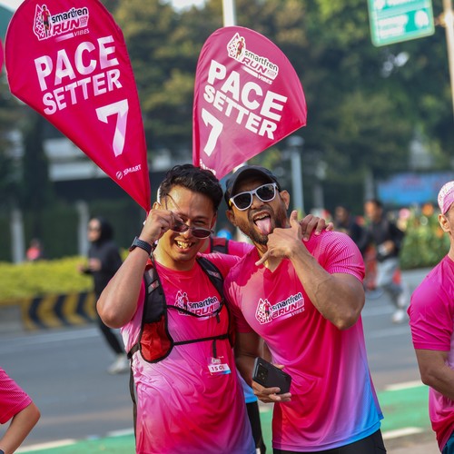 Race photo from SMARTFREN RUN 2026 VIBES