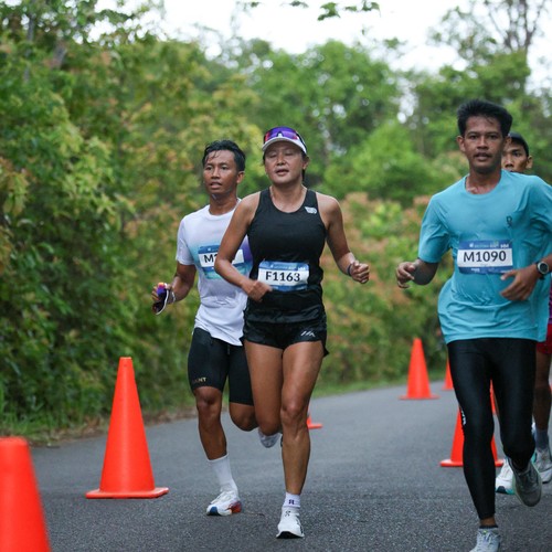 Race photo from Belitung Multisport Festival