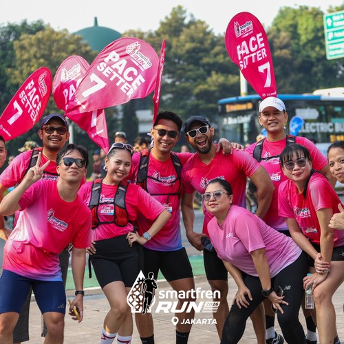 Race photo from SMARTFREN RUN 2026 VIBES