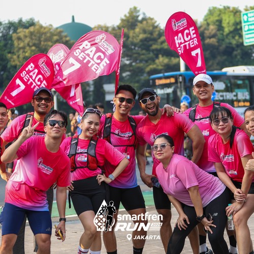 Race photo from SMARTFREN RUN 2026 VIBES