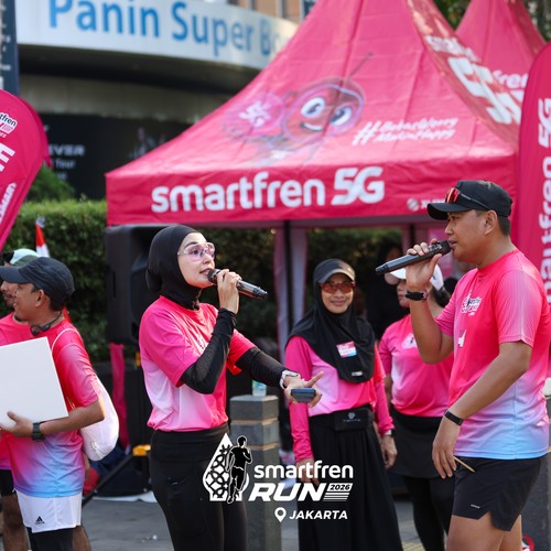 Race photo from SMARTFREN RUN 2026 VIBES