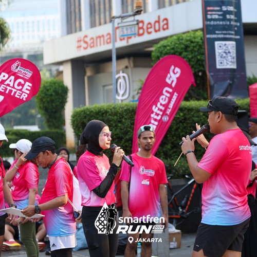 Race photo from SMARTFREN RUN 2026 VIBES
