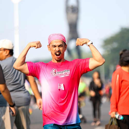 Race photo from SMARTFREN RUN 2026 VIBES