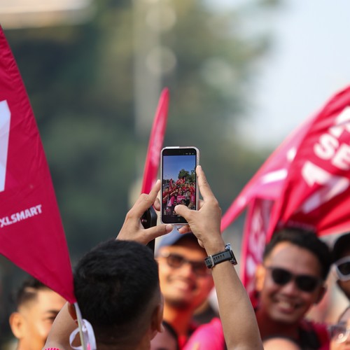 Race photo from SMARTFREN RUN 2026 VIBES