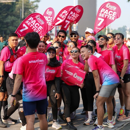 Race photo from SMARTFREN RUN 2026 VIBES