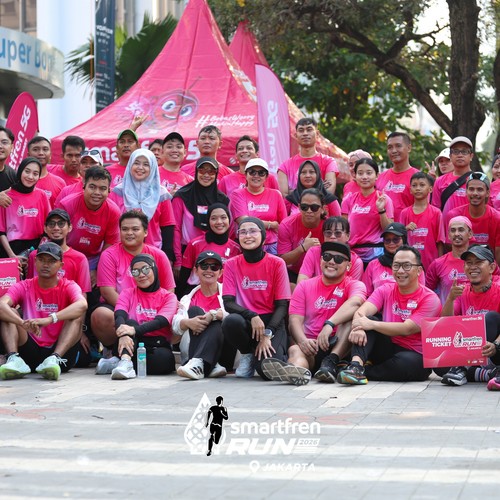 Race photo from SMARTFREN RUN 2026 VIBES