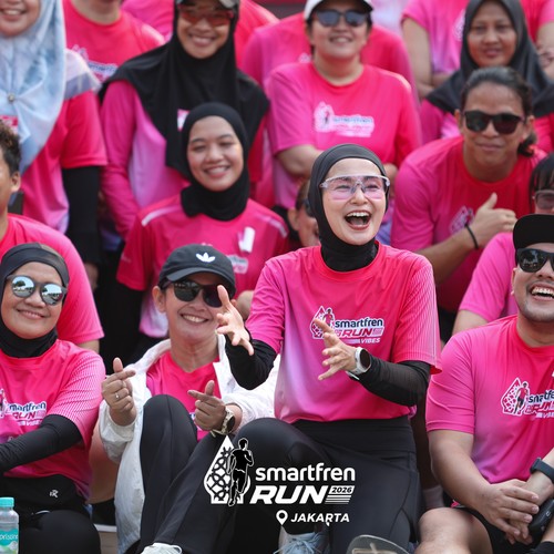 Race photo from SMARTFREN RUN 2026 VIBES