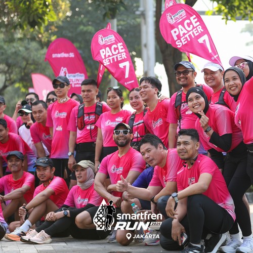 Race photo from SMARTFREN RUN 2026 VIBES