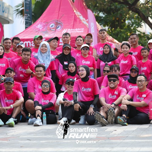 Race photo from SMARTFREN RUN 2026 VIBES