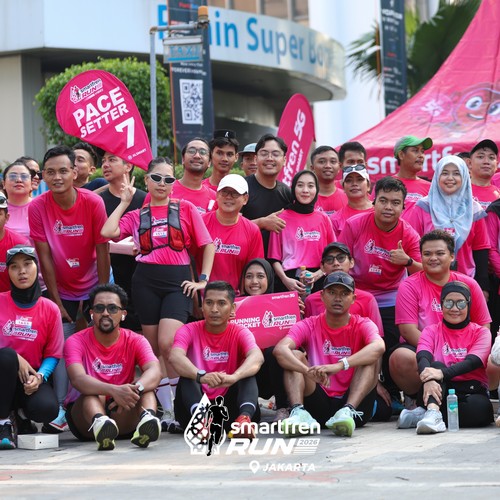 Race photo from SMARTFREN RUN 2026 VIBES