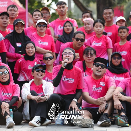 Race photo from SMARTFREN RUN 2026 VIBES
