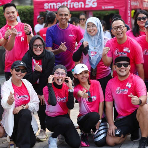 Race photo from SMARTFREN RUN 2026 VIBES
