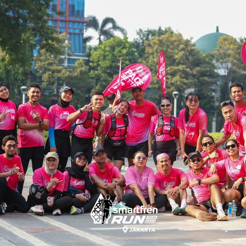 Race photo from SMARTFREN RUN 2026 VIBES