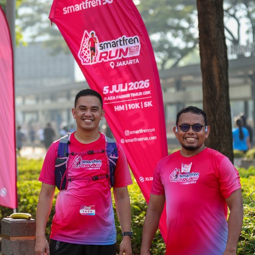 Race photo from SMARTFREN RUN 2026 VIBES