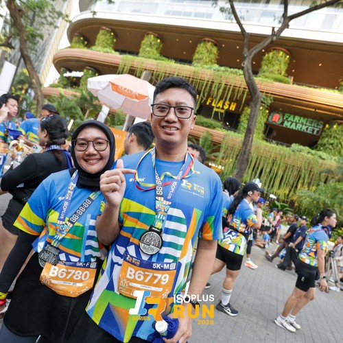 Race photo from ISOPLUS RUN 2026 - JAKARTA