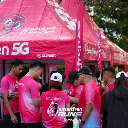 Race photo from SMARTFREN RUN 2026 VIBES