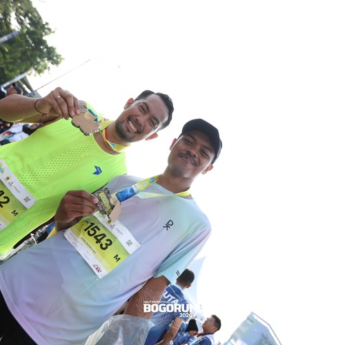 Race photo from BOGORUN 2026