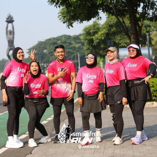 Race photo from SMARTFREN RUN 2026 VIBES