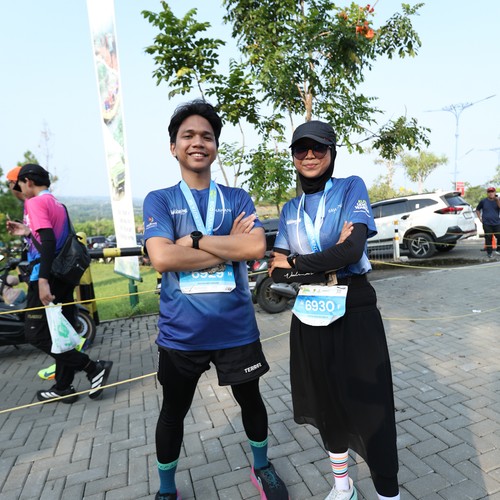 Race photo from BOGORUN 2026