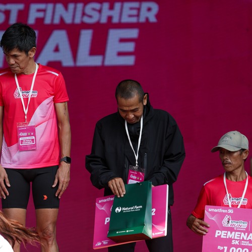 Race photo from SMARTFREN RUN 2026