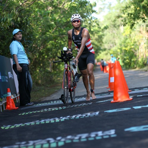 Race photo from Belitung Multisport Festival