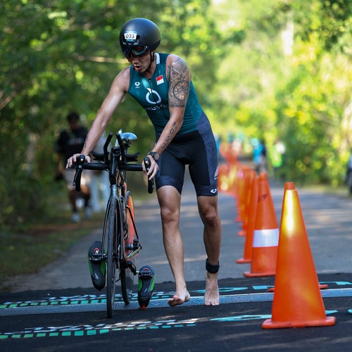 Race photo from Belitung Multisport Festival