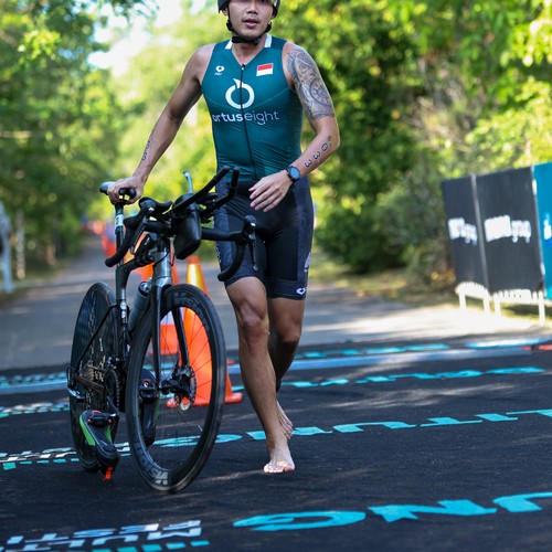 Race photo from Belitung Multisport Festival