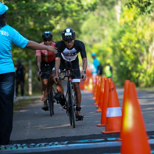Race photo from Belitung Multisport Festival