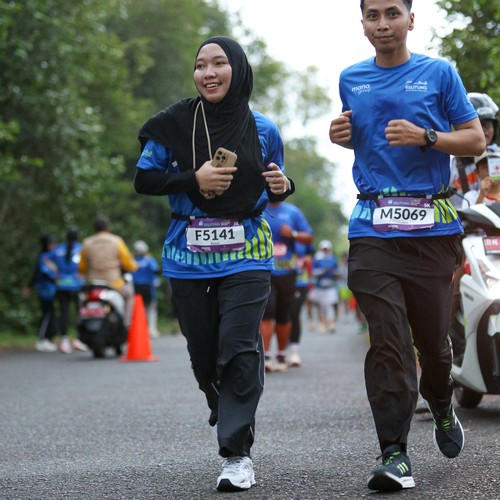 Race photo from Belitung Multisport Festival