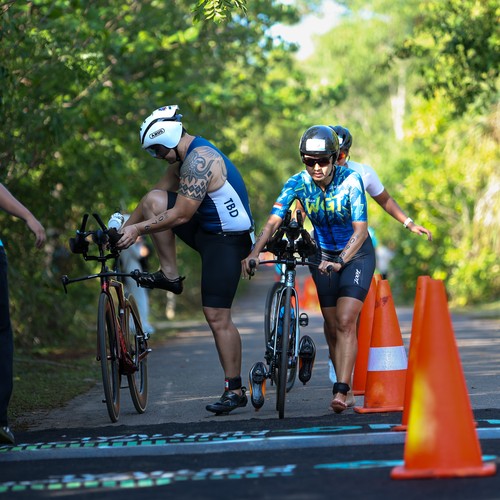 Race photo from Belitung Multisport Festival