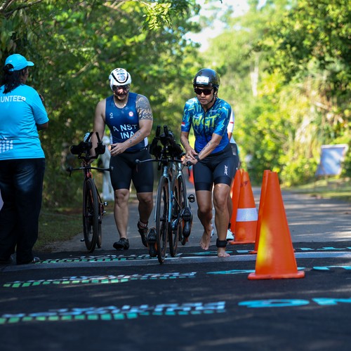Race photo from Belitung Multisport Festival