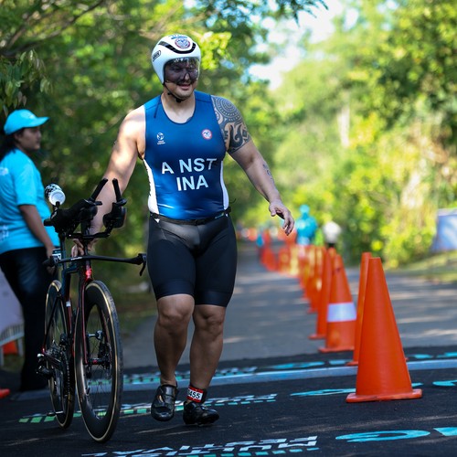 Race photo from Belitung Multisport Festival