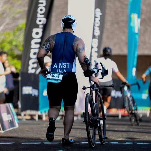 Race photo from Belitung Multisport Festival
