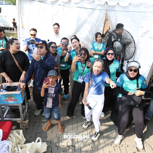 Race photo from BOGORUN 2026