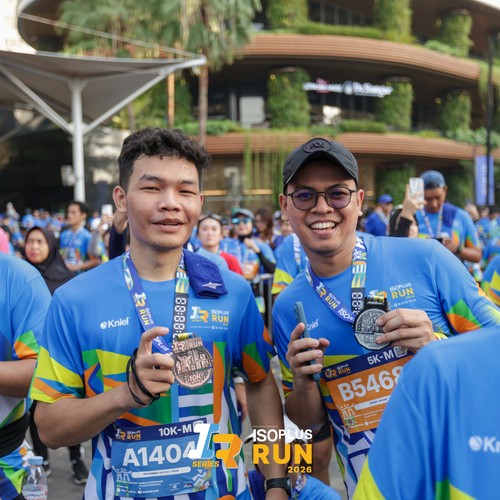 Race photo from ISOPLUS RUN 2026 - JAKARTA