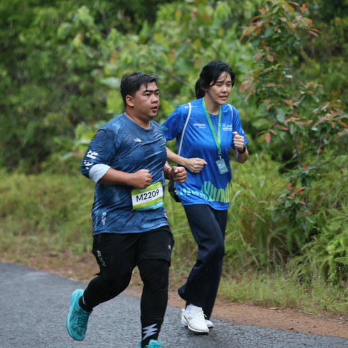 Race photo from Belitung Multisport Festival