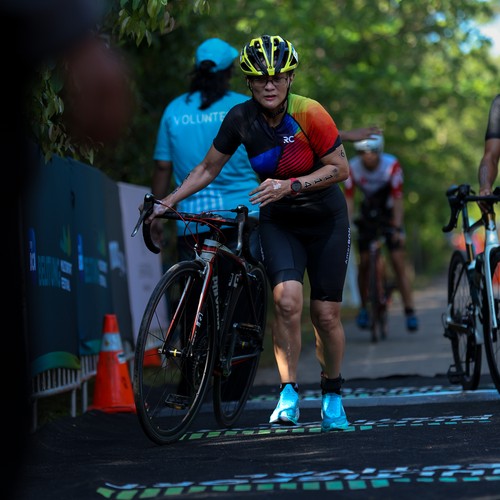 Race photo from Belitung Multisport Festival