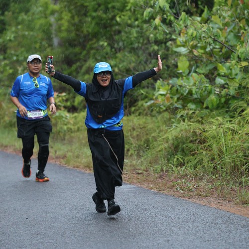 Race photo from Belitung Multisport Festival