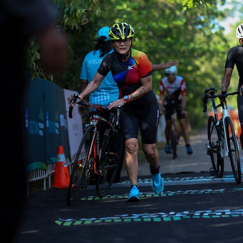 Race photo from Belitung Multisport Festival