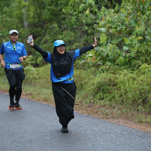 Race photo from Belitung Multisport Festival