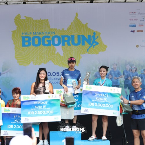Race photo from BOGORUN 2026