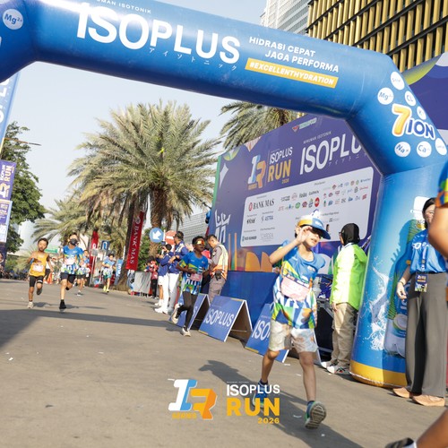 Race photo from ISOPLUS RUN 2026 - JAKARTA