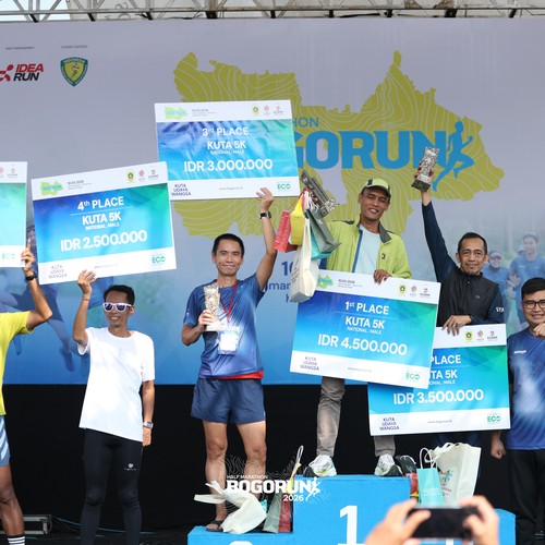 Race photo from BOGORUN 2026