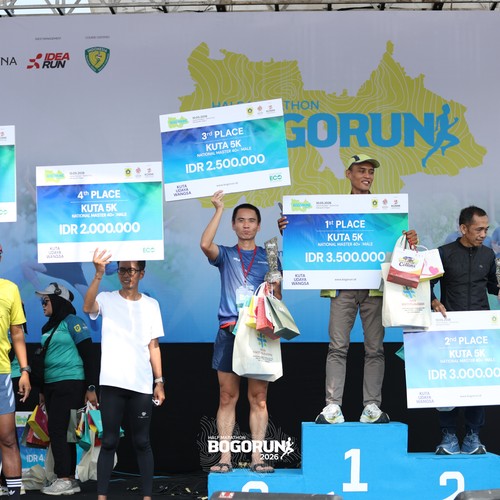 Race photo from BOGORUN 2026