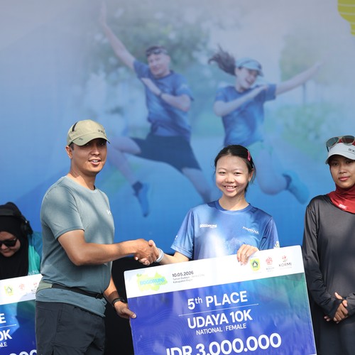 Race photo from BOGORUN 2026